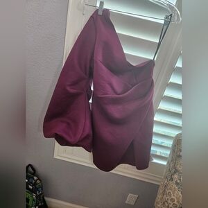 Asos one shoulder dress size 6